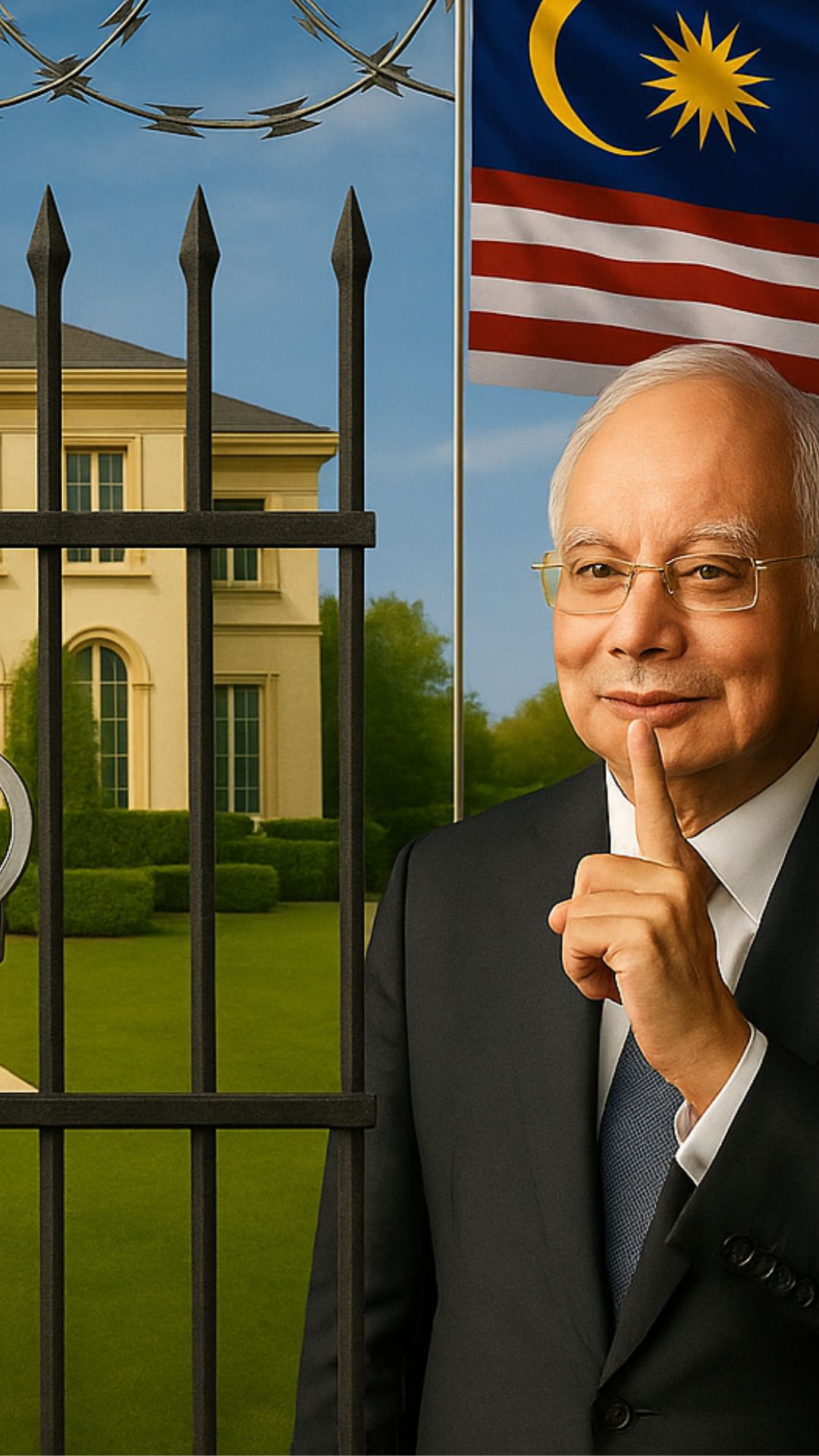 Najib to serve in his mansion